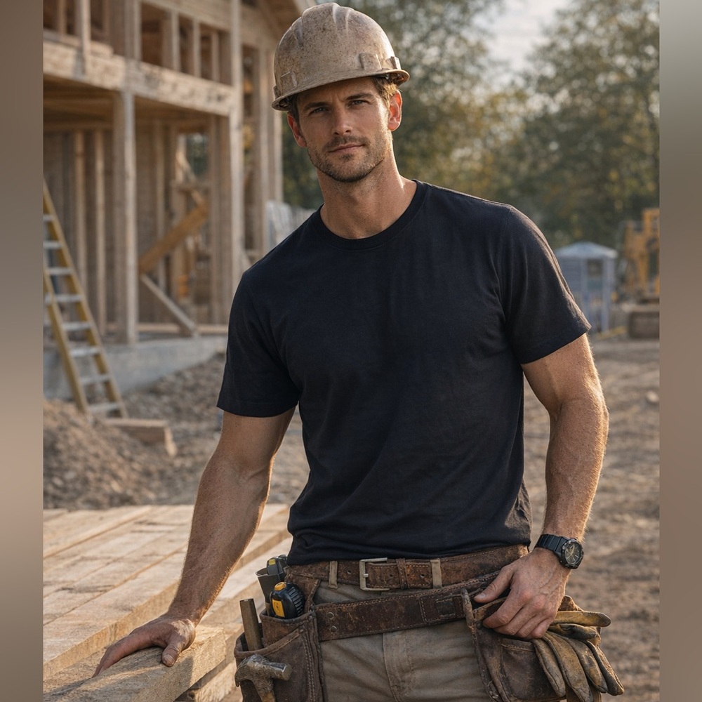 4 for $25 HOD Brand Black Short Sleeve Men's Tee XXL Price Includes $5 Discount